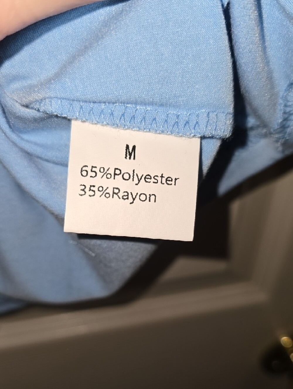 VDJ Light Blue Top with Tag - Picture 3 of 7